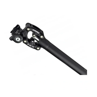 Sedlovka 31,6 Suntour NCX odpružená, černá mat, 350mm